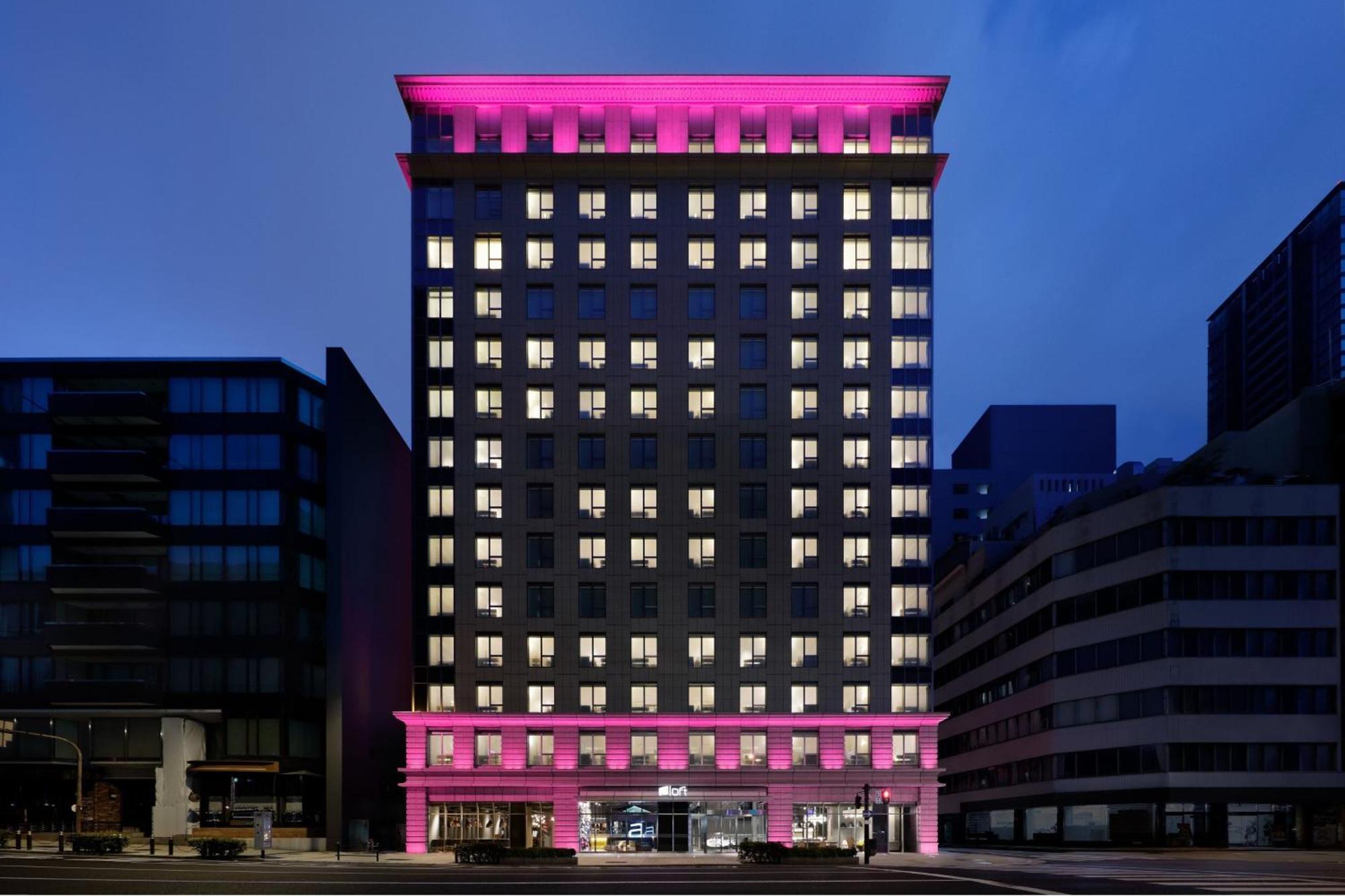 Aloft Osaka Dojima Hotell Exteriör bild